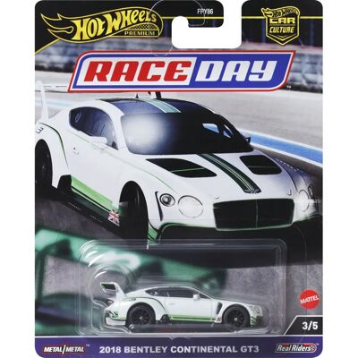 Carro de corrida Bentley GT3 da Hot Wheels - Brinquedo para crianças Carro de corrida Bentley GT3 da Hot Wheels - Brinquedo para crianças