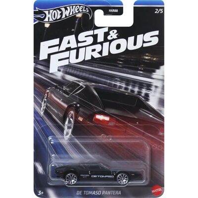 Hot Wheels De Tomaso Pantera - Fast & Furious Spielzeugauto - 1:64 Hot Wheels De Tomaso Pantera - Fast & Furious Spielzeugauto - 1:64