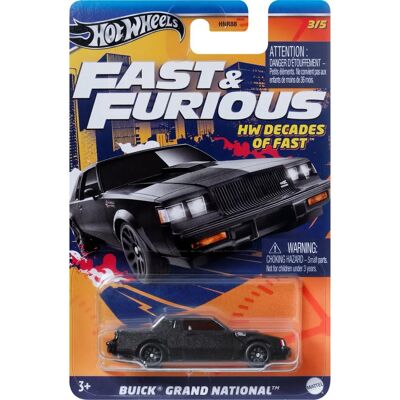 Hot Wheels Buick Grand National - Fast & Furious Spielzeugauto & Strecke Hot Wheels Buick Grand National - Fast & Furious Spielzeugauto & Strecke