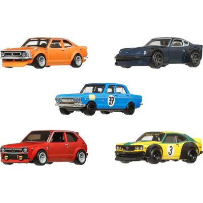 Collezione Hot Wheels HRW84 Cultura Automobilistica Giapponese - Set di Veicoli Giocattolo Collezione Hot Wheels HRW84 Cultura Automobilistica Giapponese - Set di Veicoli Giocattolo
