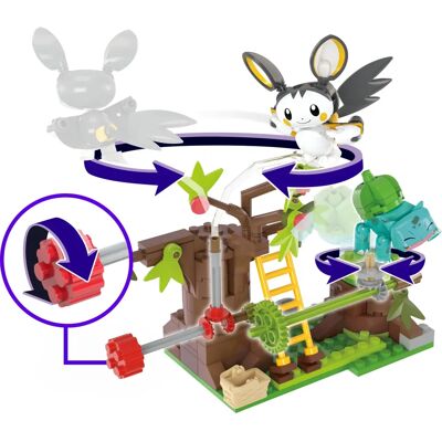 Nintendo MEGA Pokémon Emolga Bulbasaur Gioco di costruzione - Gioco di costruzione Nintendo MEGA Pokémon Emolga Bulbasaur Gioco di costruzione - Gioco di costruzione