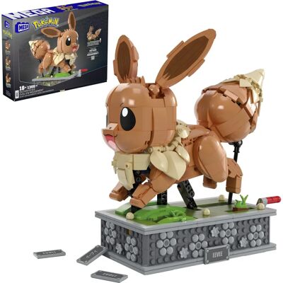 Mattel Pokémon Eevee - 1381 delar - Byggleksak för vuxna & barn Mattel Pokémon Eevee - 1381 delar - Byggleksak för vuxna & barn