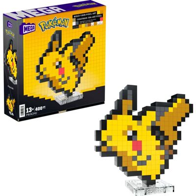 Mattel Mega Pikachu - Buildable Pokémon Toy - 600+ Pieces Mattel Mega Pikachu - Buildable Pokémon Toy - 600+ Pieces