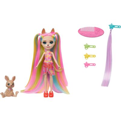 Muñeca Enchantimals Katrice Kangaroo de Mattel - Multicolor - 162mm Muñeca Enchantimals Katrice Kangaroo de Mattel - Multicolor - 162mm