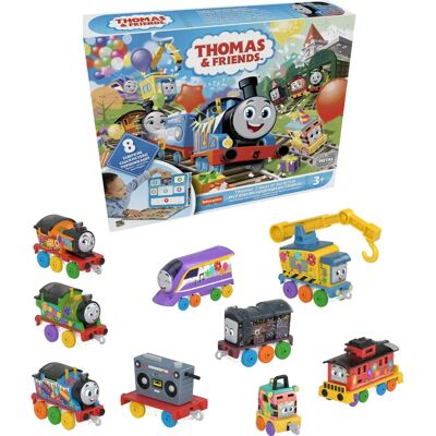 MoRub-Japan Thomas & Friends Ensemble de Trains Jouets - 7 Jours de Véhicules en Zamac - Publicité MoRub-Japan Thomas & Friends Ensemble de Trains Jouets - 7 Jours de Véhicules en Zamac - Publicité