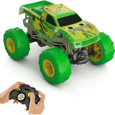 Hot Wheels RC-Monstertruck Glow in The Dark GUNKSTER Hot Wheels RC-Monstertruck Glow in The Dark GUNKSTER