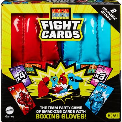 Mattel Rock 'Em Sock 'Em Robots Fight Cards - Familienspiel Mattel Rock 'Em Sock 'Em Robots Fight Cards - Familienspiel