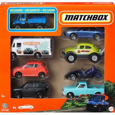 Matchbox HVR81 - 8 Véhicules - Jouet Matchbox HVR81 - 8 Véhicules - Jouet