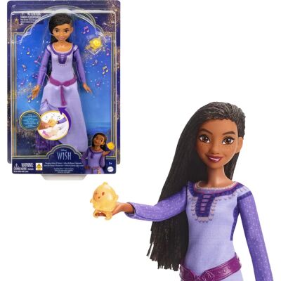 Poupée Asha Chantante de Mattel - Jouet multicolore pour enfants Poupée Asha Chantante de Mattel - Jouet multicolore pour enfants
