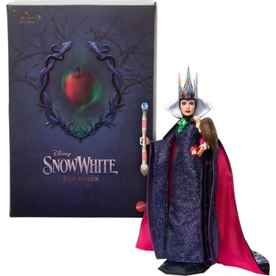 Poupée Blanche-Neige 2025 - Reine Maléfique - Série Collector - Publicité Poupée Blanche-Neige 2025 - Reine Maléfique - Série Collector - Publicité