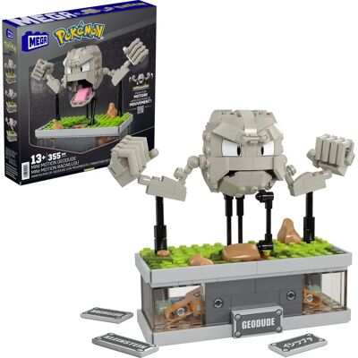 Mega Geodude Mini Bewegungs-Bauset - Pokémon Mega Geodude Mini Bewegungs-Bauset - Pokémon