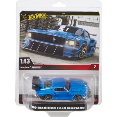 Hot Wheels Ford Mustang 69 Premium Real Riders - Zabawka Hot Wheels Ford Mustang 69 Premium Real Riders - Zabawka