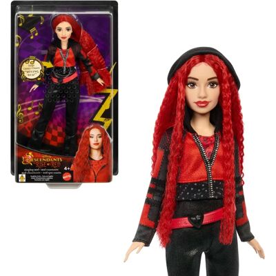 Mattel Disney Descendants: L'Ascesa del Rosso - Bambola Cantante Rossa Mattel Disney Descendants: L'Ascesa del Rosso - Bambola Cantante Rossa