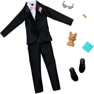 Mattel Ken Robe de Mariée Accessoires pour Poupée - Publicité Mattel Ken Robe de Mariée Accessoires pour Poupée - Publicité