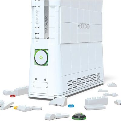 Zestaw budowlany Xbox 360 od Mattel - 1342 elementów - 18+ Zestaw budowlany Xbox 360 od Mattel - 1342 elementów - 18+