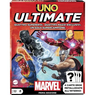 Mattel Uno Marvel Superhéroes - Juego de Mesa Premium Mattel Uno Marvel Superhéroes - Juego de Mesa Premium
