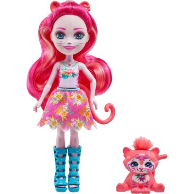 Enchantimals HXB97 Puppe - Pinker Tiger - Spielzeug Enchantimals HXB97 Puppe - Pinker Tiger - Spielzeug