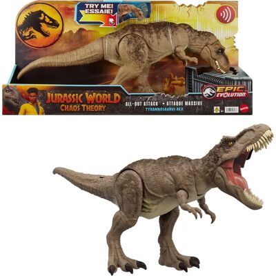 Mattel T-Rex Dinosaurielegetøj - Kaos Teori Episk Udvikling - Fuldt Angreb Mattel T-Rex Dinosaurielegetøj - Kaos Teori Episk Udvikling - Fuldt Angreb