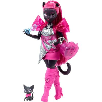 Mattel Monster High Doll With Pet - Catty Noir (HXH76) Mattel Monster High Doll With Pet - Catty Noir (HXH76)