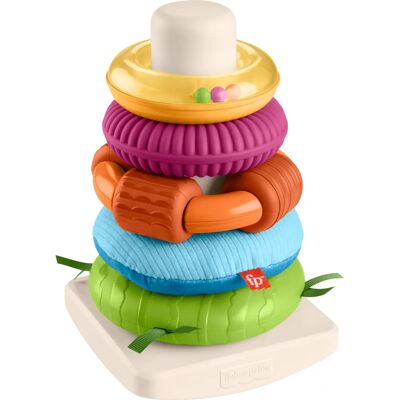 Fisher-Price HXK47 Sensorisches Stapelspielzeug - Lernspielzeug Fisher-Price HXK47 Sensorisches Stapelspielzeug - Lernspielzeug