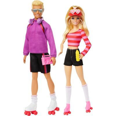 Barbie Fashionistas 65ème Anniversaire - 2 Poupées (HXK90) - Publicité Barbie Fashionistas 65ème Anniversaire - 2 Poupées (HXK90) - Publicité