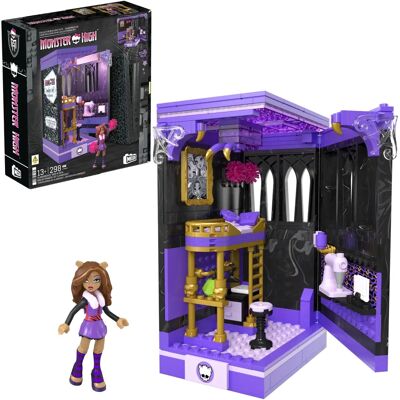 Mattel Clawdeen Building Toy - 299 Pieces - Collectors' Book Nook Mattel Clawdeen Building Toy - 299 Pieces - Collectors' Book Nook