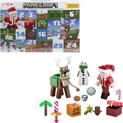 Minecraft Adventskalender - Julemand, Lama, Snøgolem - 24 dager Minecraft Adventskalender - Julemand, Lama, Snøgolem - 24 dager