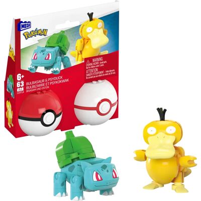 Zabawka konstrukcyjna Pokémon HXP14 firmy Mattel - 63 elementy - od 6 lat Zabawka konstrukcyjna Pokémon HXP14 firmy Mattel - 63 elementy - od 6 lat