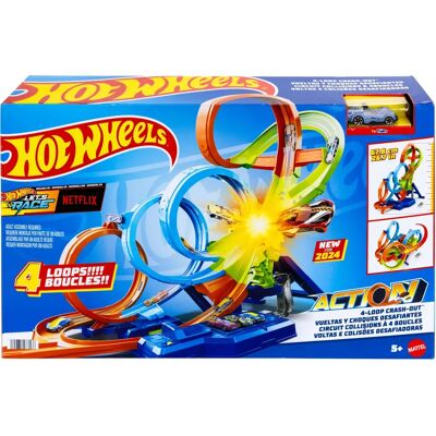 Hot Wheels HXR70 Spielzeugfahrzeug - Action Bahn-Set Hot Wheels HXR70 Spielzeugfahrzeug - Action Bahn-Set