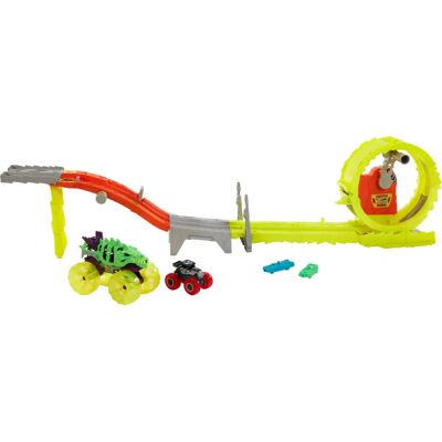 Hot Wheels Monster Trucks Power Smashers Charge & Chase Challenge (HXT05) Hot Wheels Monster Trucks Power Smashers Charge & Chase Challenge (HXT05)