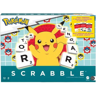 Mattel Pokémon Scrabble - Brädspel med 2 lägenheter Mattel Pokémon Scrabble - Brädspel med 2 lägenheter