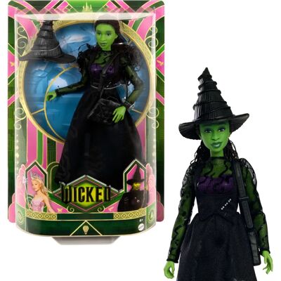 Bambola Fashion Wicked Elphaba Mattel - Fratellanza, 29 cm Bambola Fashion Wicked Elphaba Mattel - Fratellanza, 29 cm