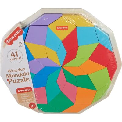 Puzzle Mandala in Legno Fisher-Price - Gioco Educativo per Bambini Puzzle Mandala in Legno Fisher-Price - Gioco Educativo per Bambini