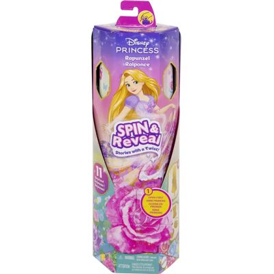 Mattel Disney Princess Spin & Reveal - Rapunzel (HTV86) Mattel Disney Princess Spin & Reveal - Rapunzel (HTV86)