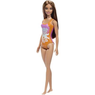 Mattel Barbie Beach Flowers Doll - Light Brown Hair - Doll for 3+ years Mattel Barbie Beach Flowers Doll - Light Brown Hair - Doll for 3+ years