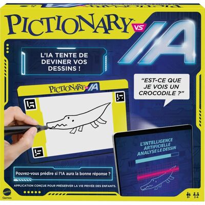 Pictionary de Mattel contre IA - Jeu familial - 2-4 joueurs - Publicité Pictionary de Mattel contre IA - Jeu familial - 2-4 joueurs - Publicité