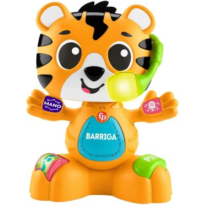 Fisher-Price Zeneszerszám Tin a Tigris - Állatbanda Fisher-Price Zeneszerszám Tin a Tigris - Állatbanda