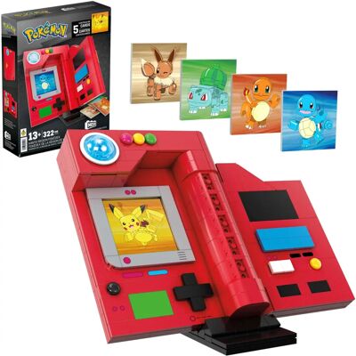 Pokédex Mega de la Región de Kanto - Juguete de Construcción Pokédex Mega de la Región de Kanto - Juguete de Construcción