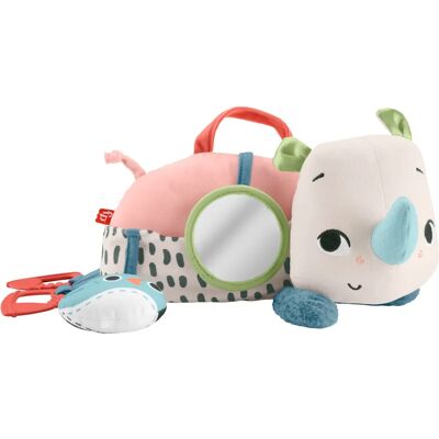 Fisher-Price Rinoceronte para Tummy Time - Brinquedo Educativo Fisher-Price Rinoceronte para Tummy Time - Brinquedo Educativo