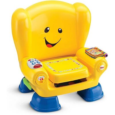 Chaise intelligente Laugh & Learn de Fisher-Price - Siège d'apprentissage interactif pour bébé Chaise intelligente Laugh & Learn de Fisher-Price - Siège d'apprentissage interactif pour bébé