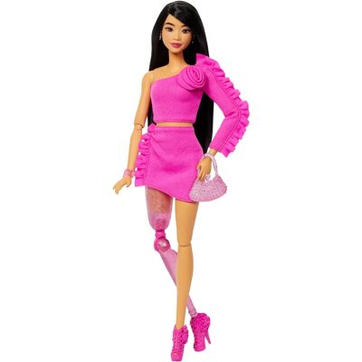 Barbie Merke Modell Hot Pink To-delt Dukke - Dukke Barbie Merke Modell Hot Pink To-delt Dukke - Dukke