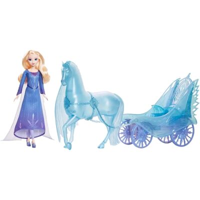 Mattel Disney Frozen Elsa e Nokk nella Carrozza Avventura Mattel Disney Frozen Elsa e Nokk nella Carrozza Avventura