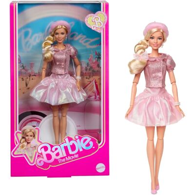 Muñeca Barbie Signature JBJ53 - Muñeca de Barbie La Película con Boinas Rosa - Muñeca Muñeca Barbie Signature JBJ53 - Muñeca de Barbie La Película con Boinas Rosa - Muñeca