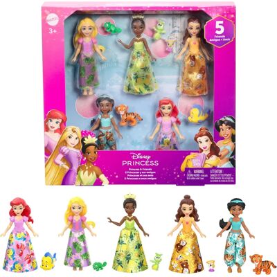 Disney Princess Puppe - Set mit 10 Figuren im Kleinformat Disney Princess Puppe - Set mit 10 Figuren im Kleinformat