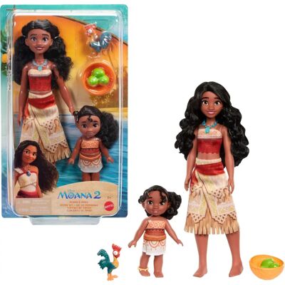 Disney Moana 2 Sister Dolls Set - Action Figures & Accessories Disney Moana 2 Sister Dolls Set - Action Figures & Accessories