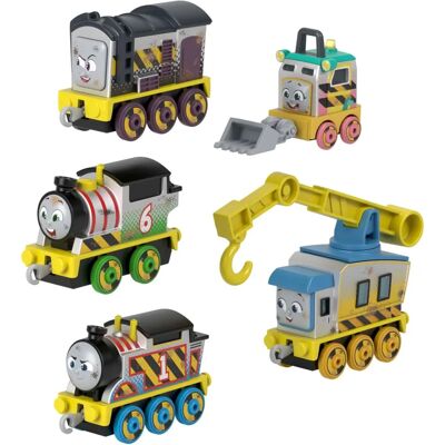 Mattel Thomas e gli Amici - Piccola Squadra di Costruzione in Zama - Pack da 5 Giochi Mattel Thomas e gli Amici - Piccola Squadra di Costruzione in Zama - Pack da 5 Giochi