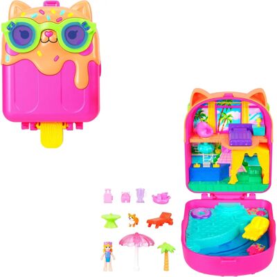 Polly Pocket JCB17 Ensemble de Jeu - Jouet - Publicité Polly Pocket JCB17 Ensemble de Jeu - Jouet - Publicité