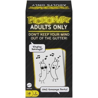 Mattel Pictionary - Juego de Fiesta para Adultos Mattel Pictionary - Juego de Fiesta para Adultos