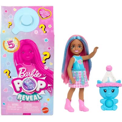 Bambola Chelsea Pop Reveal di Barbie - Sorpresa e Collezione Bambola Chelsea Pop Reveal di Barbie - Sorpresa e Collezione