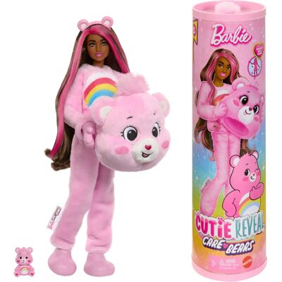Doll Barbie JCN95 Orso Care Bear Rosa - Giocattolo Doll Barbie JCN95 Orso Care Bear Rosa - Giocattolo